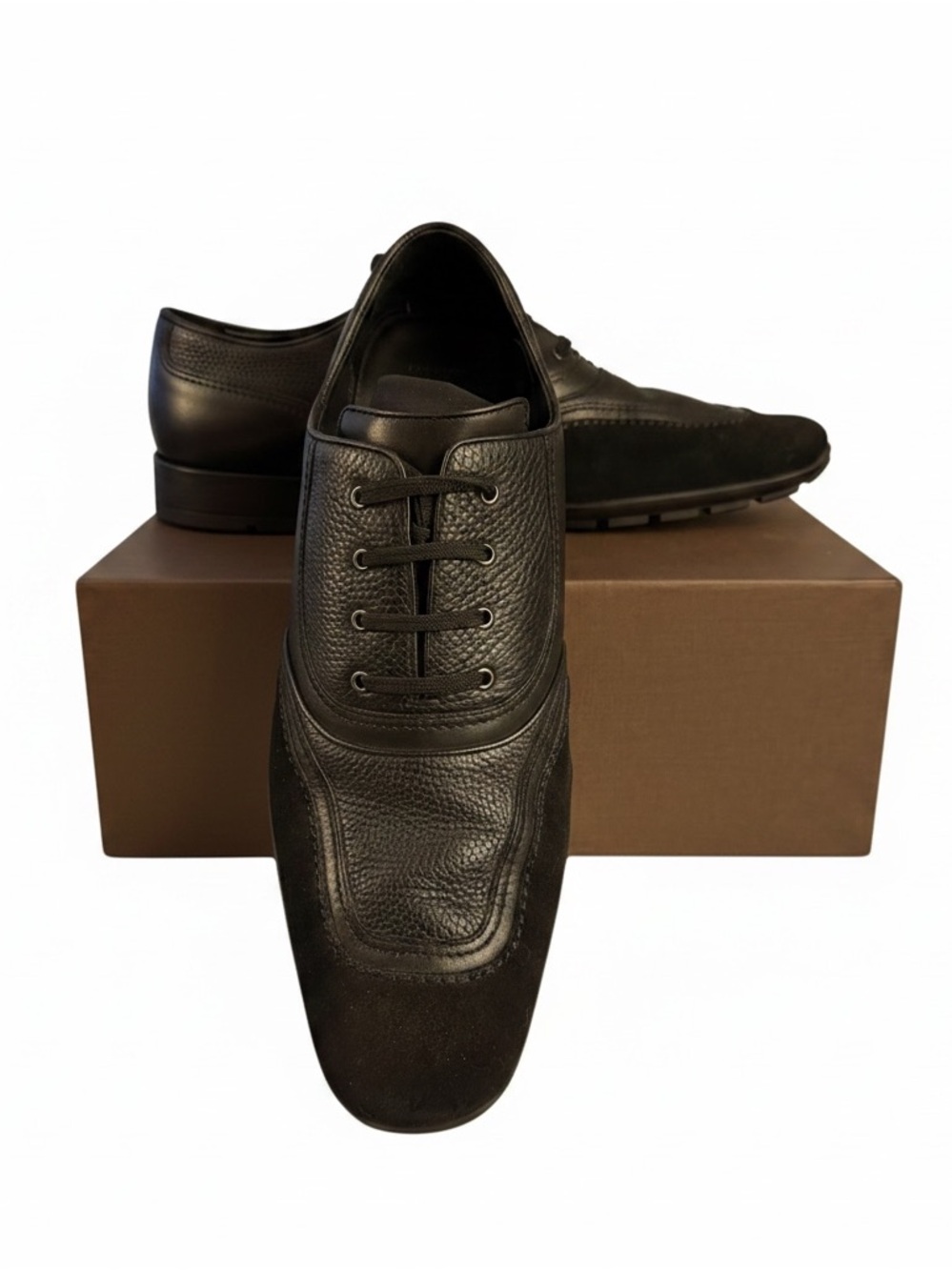 AUTH. NEW Louis Vuitton Monte Carlo Driving Loafers Blk Suede Men’s LV 12/US 13